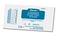 alcon schirmer tear test strips|what is schirmer's test.